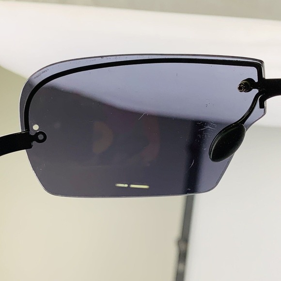 Prada Sunglasses mod. SPR 70A 7AB-1A1 Brown Rimless Made in Italy Vintage Y2K - Picture 7 of 11